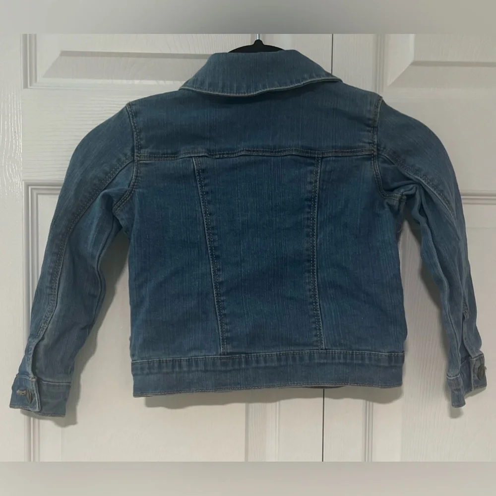 Girl's Carter's Denim Button Down Jacket